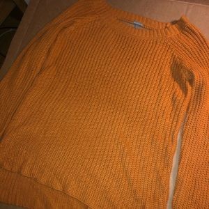 Charlotte Russe Open Back Sweater